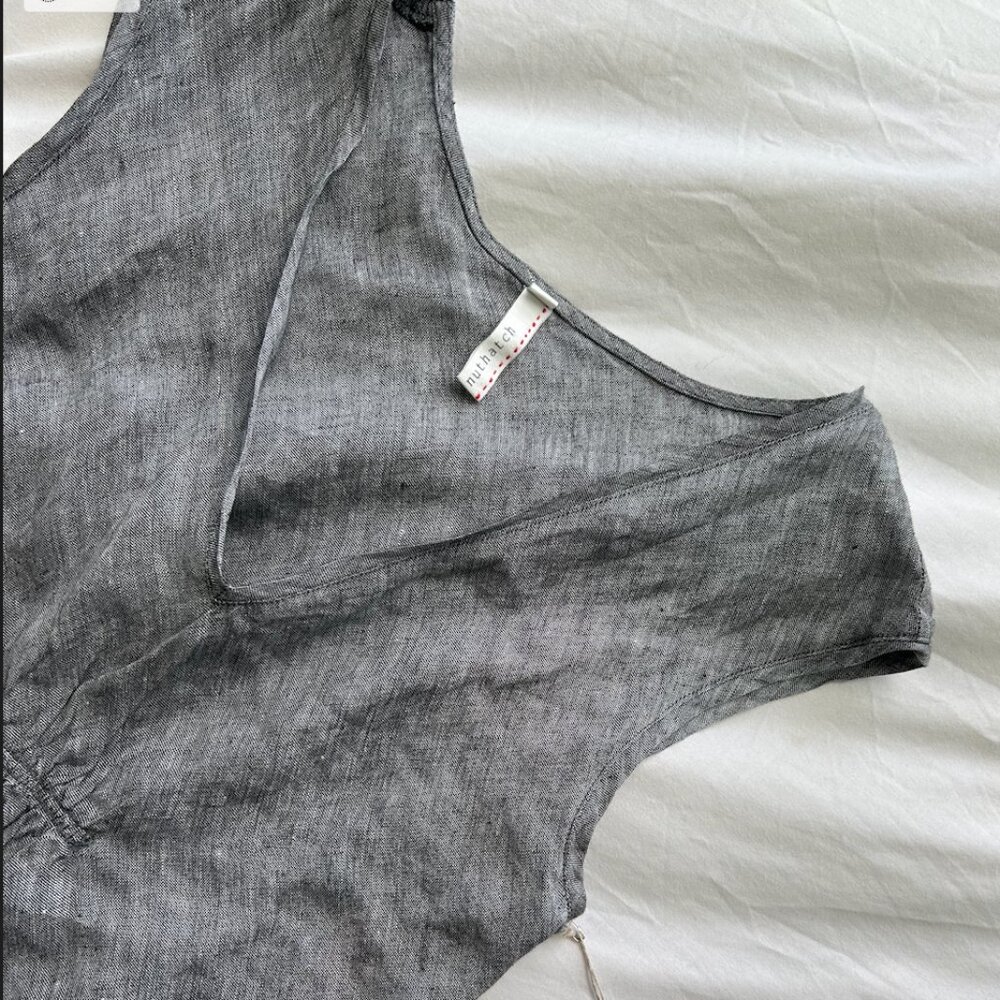 Nuthatch Grey Linen Dress